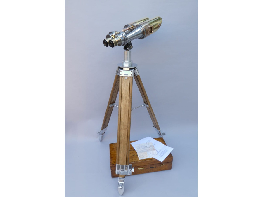 BRITISH BATTLESHIP BINOCULARS 10 x 80 – MADE IN 1944